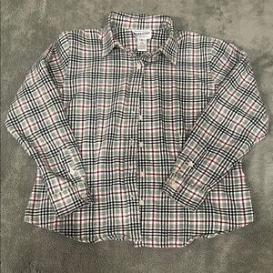 Pendleton Plaid Shirt in Red, Green, and Blue